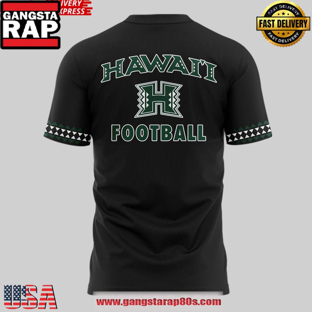 Hawaii Rainbow Warriors football New Uniforms 3D T-Shirt Hawaii Rainbow Warriors football New Uniforms 3D T-Shirt