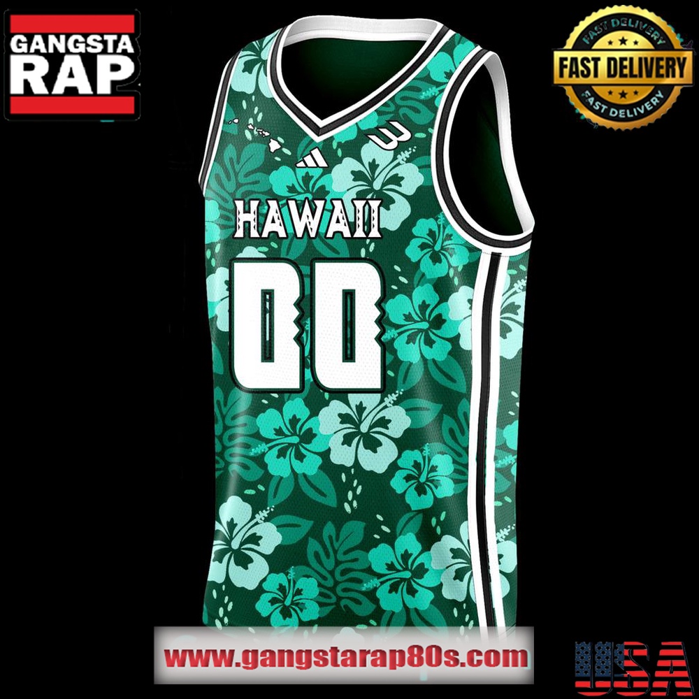 Hawaii Rainbow Warriors Special New Custom Basketball Jersey Hawaii Rainbow Warriors Special New Custom Basketball Jersey