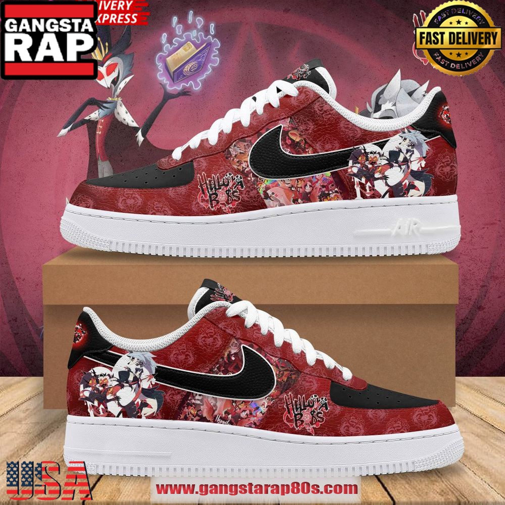 Helluva Boss Limited Edition Air Force 1 Sneakers Shoes Running Sneakers