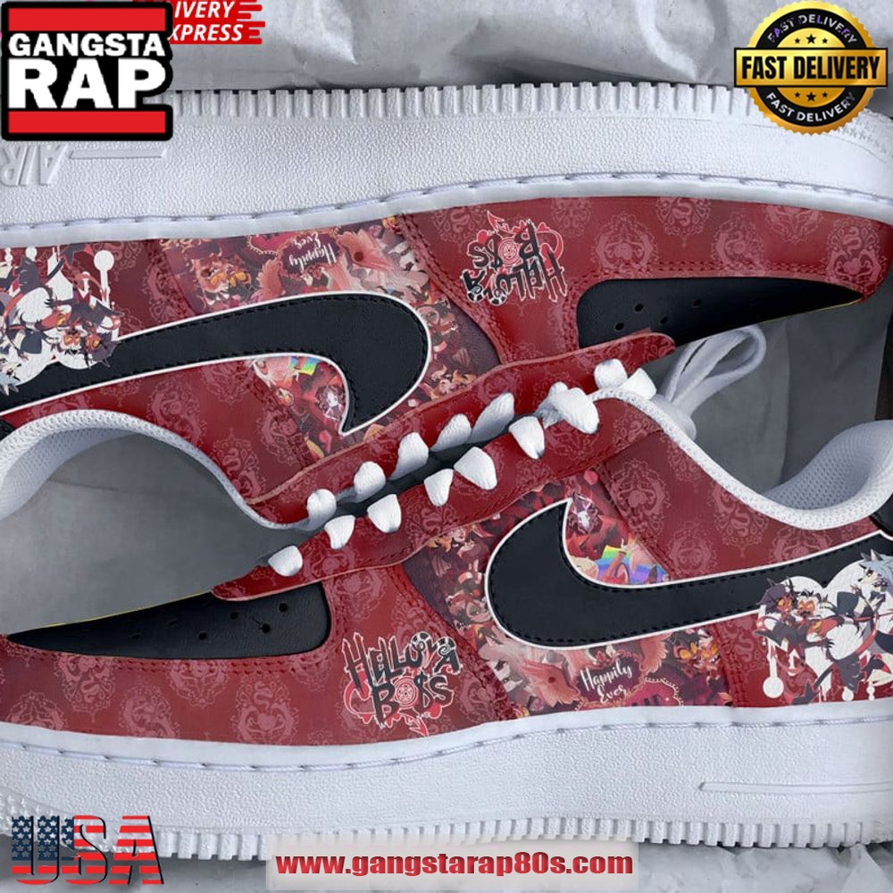 Helluva Boss Limited Edition Air Force 1 Sneakers Shoes Running Sneakers
