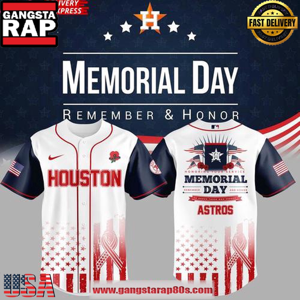 Houston Astros 2025 Memorial Day Special Limited Edition Unisex Hoodie