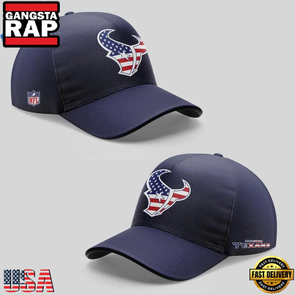Houston Texans 2025 Happy Independence Day Classic Cap