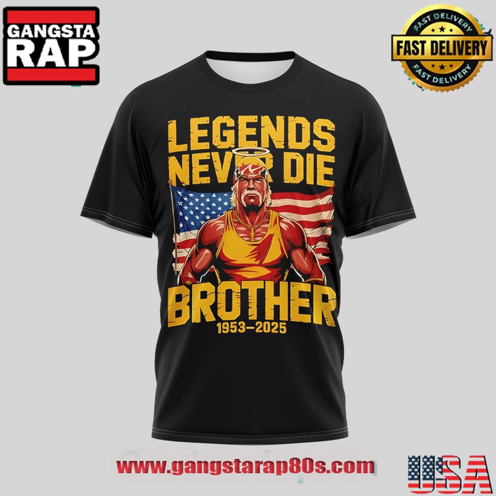 Hulk Hogan Attribute Limited Edition T Shirt