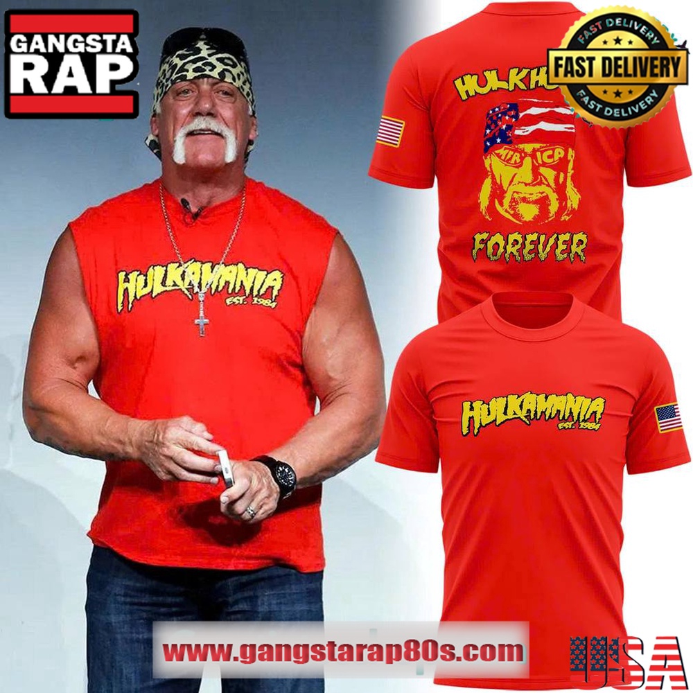 Hulk Hogan Forever Hulkamania Special T Shirt