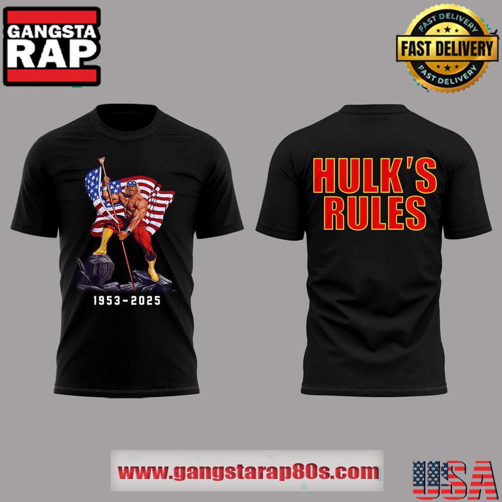 Hulk Hogan Hulks Rules Special T Shirt