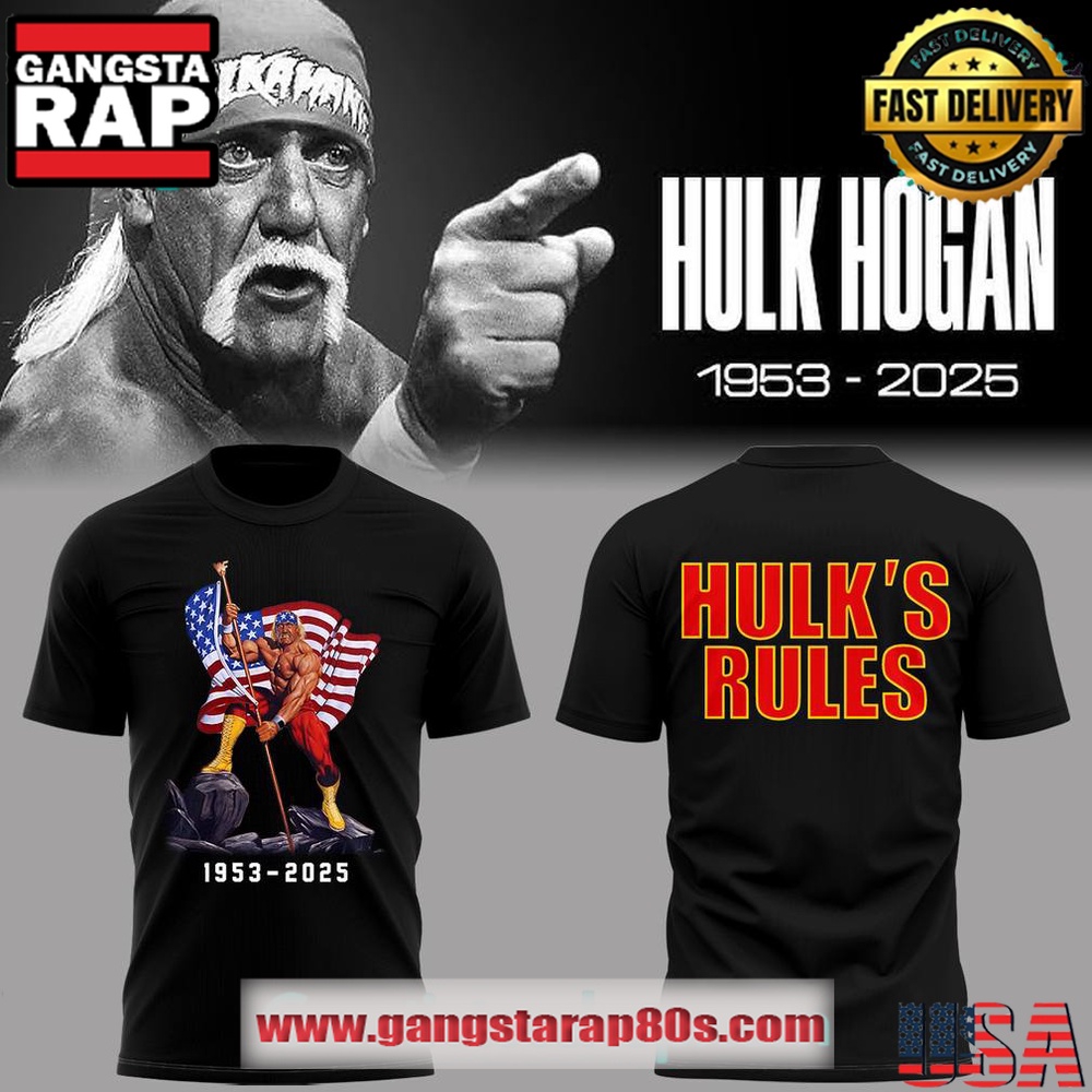 Hulk Hogan Hulks Rules Special T Shirt