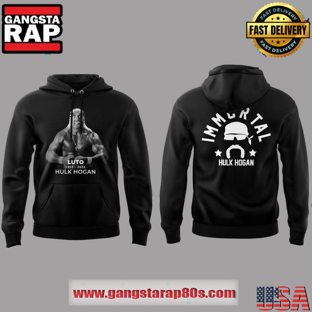 Hulk Hogan Mortal Black Unisex Hoodie