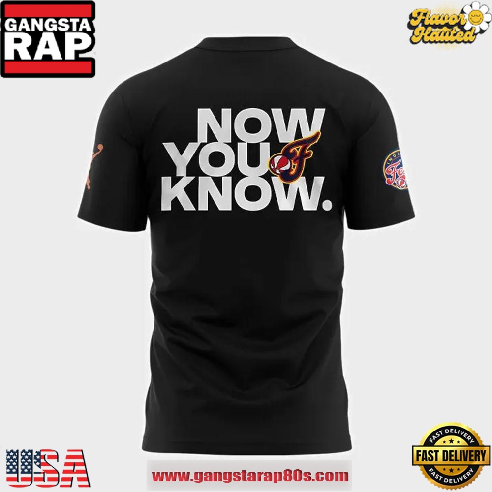 Indiana Fever Now You Know 2025 Special 3D T Shirt Indiana Fever Now You Know 2025 Special 3D T Shirt