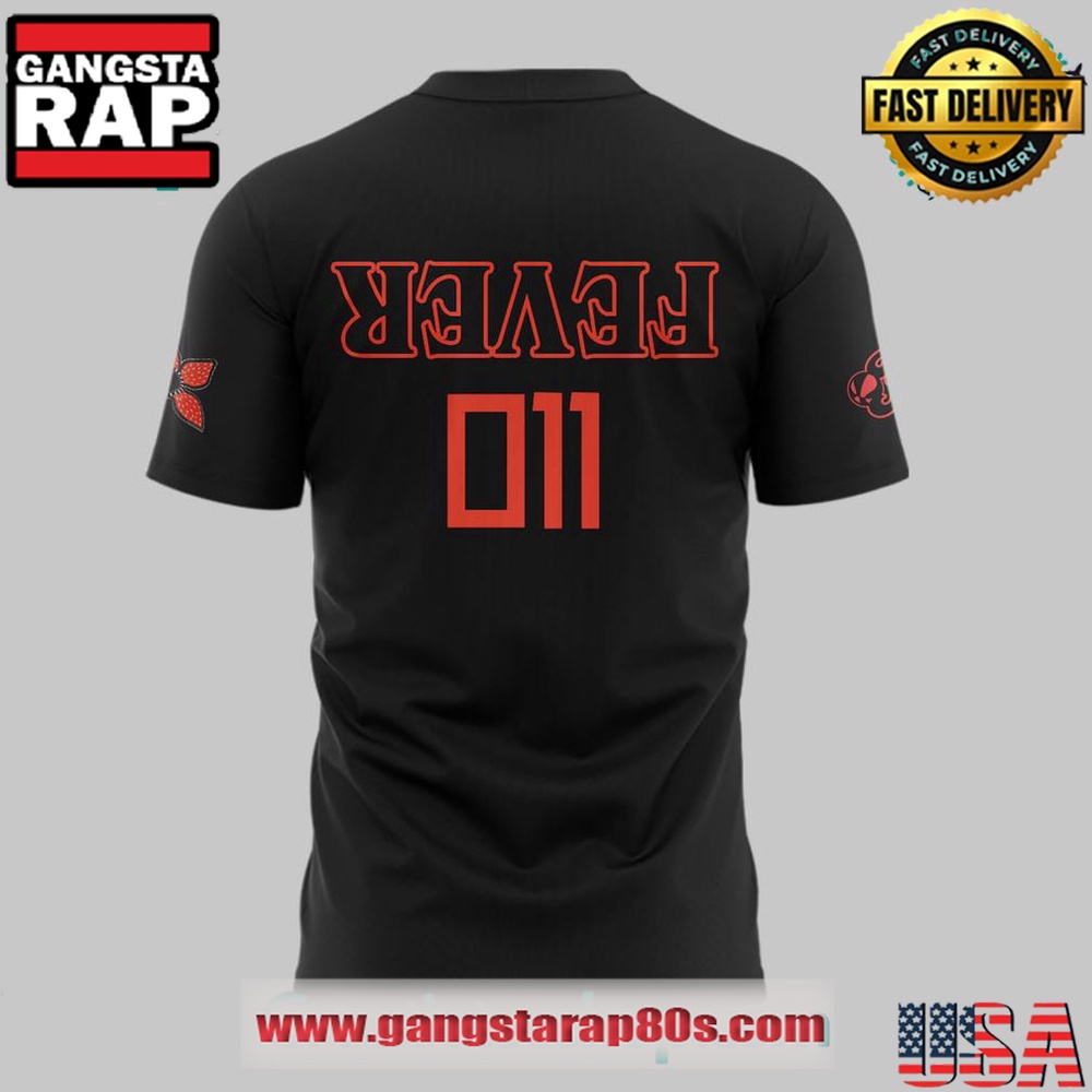 Indiana Fever x Stranger Things Rebel Swingman Limited Edition Shirt Indiana Fever x Stranger Things Rebel Swingman Limited Edition Shirt