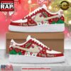 Indiana Hoosiers O Holy Hoosiers Christmas Edition Air Force 1 Running Sneakers Shoes