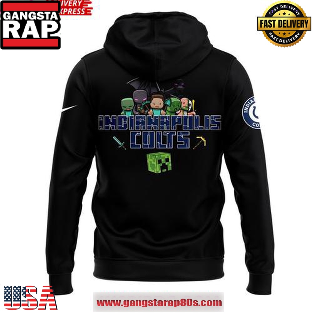 Indianapolis Colts NFL Minecraft Game Special Limited Edition Unisex Hoodie