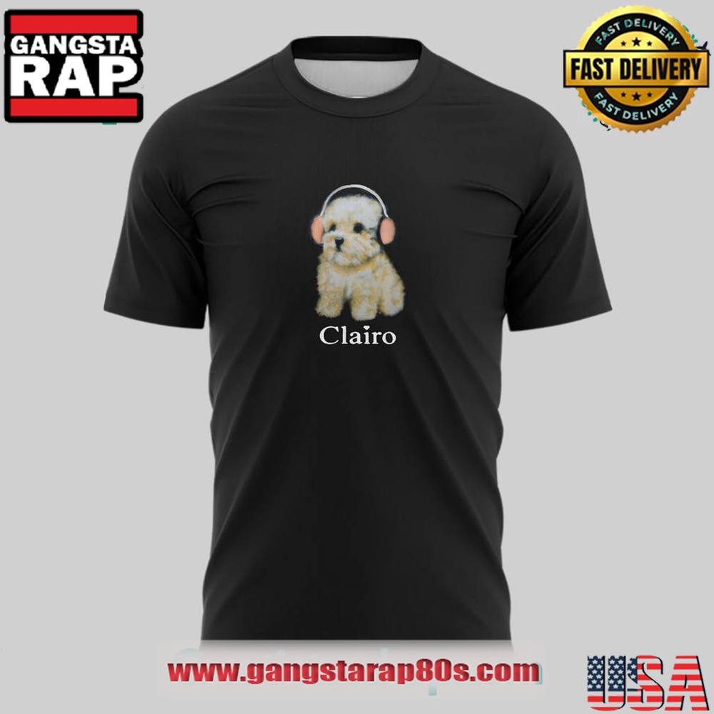 Indie Pop Clairo Puppy Charm Limited Edition T-Shirt