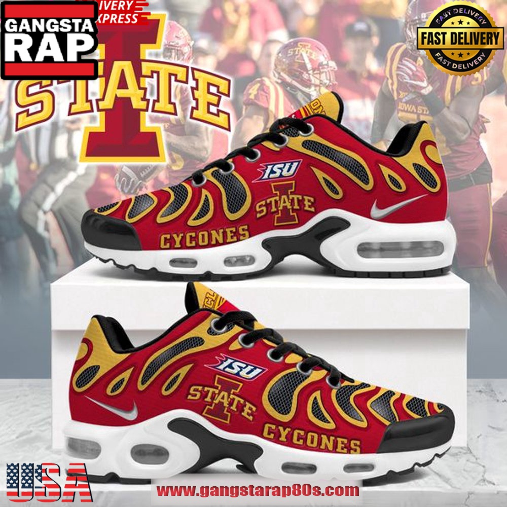 Iowa State Cycls Limited Edition Air Max Plus Shoes Running Sneakers Iowa State Cycls Limited Edition Air Max Plus Shoes Running Sneakers