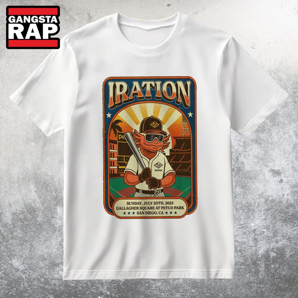 Iration July 20 2025 Gallagher Square At Petco Park In San Diego CA T Shirt