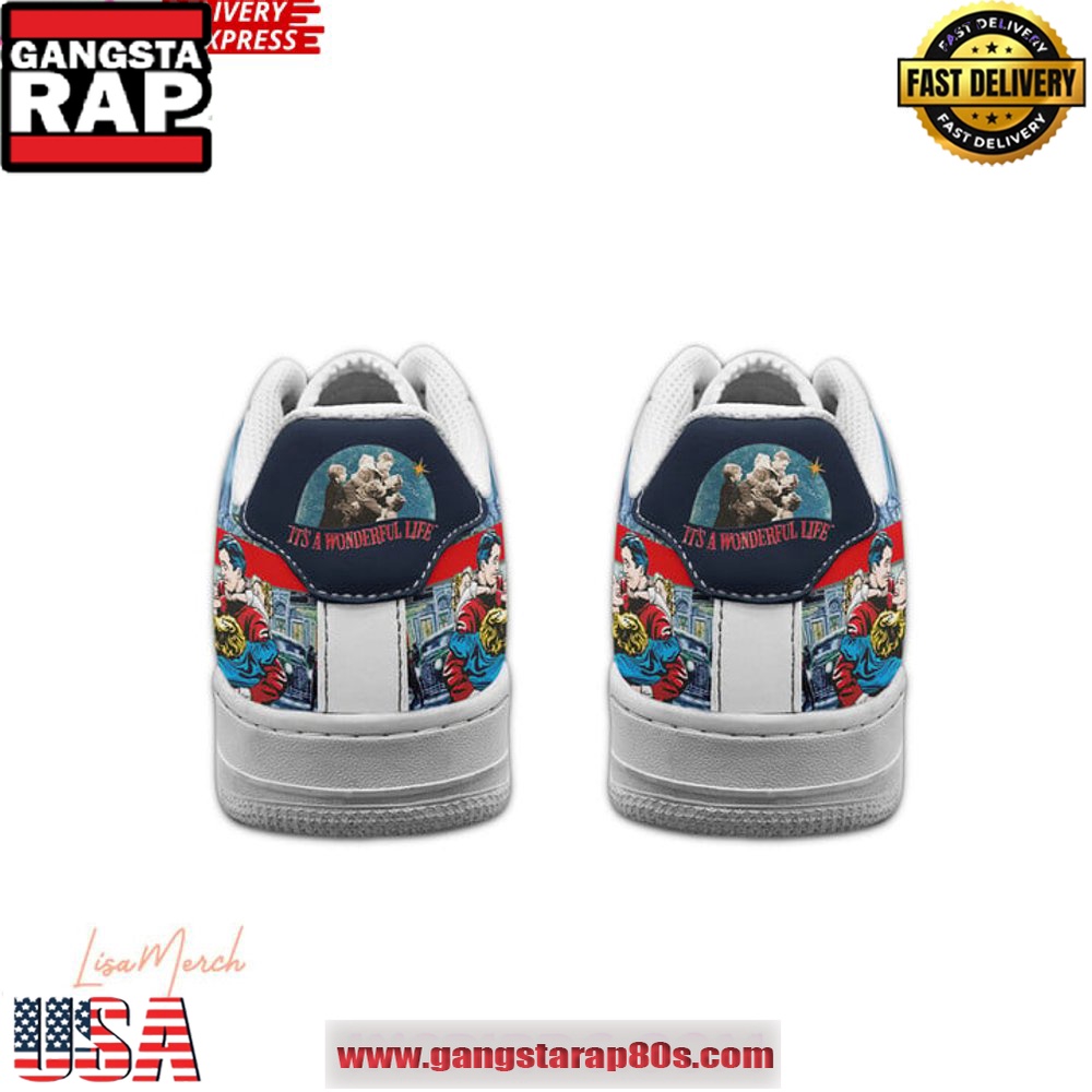 It’s a Wonderful Life Limited Edition Air Force 1 Running Sneakers It’s a Wonderful Life Limited Edition Air Force 1 Running Sneakers