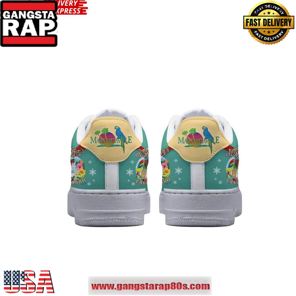 Jimmy Buffett Margaritaville It's 5 O'Clock Somewhere Air Force 1 Running Sneakers Jimmy Buffett Margaritaville It's 5 O'Clock Somewhere Air Force 1 Running Sneakers
