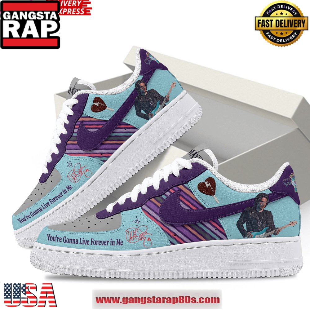 John Mayer Special Edition Air Force 1 Running Sneakers Shoes