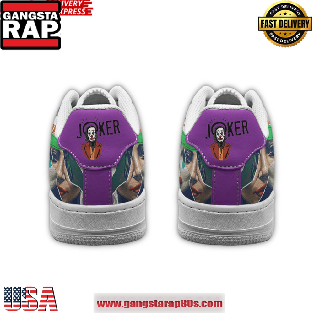 Joker Folie ? Deux DC Studio Air Force 1 Running Sneakers Shoes Joker Folie ? Deux DC Studio Air Force 1 Running Sneakers Shoes