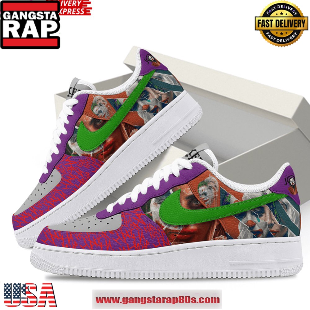Joker Folie ? Deux DC Studio Air Force 1 Running Sneakers Shoes