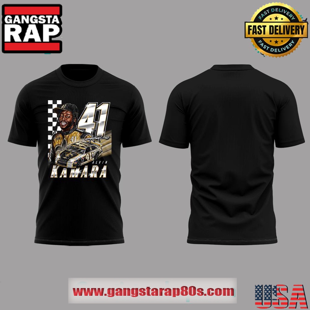 Kamara x Nascar Lets Go Racing Limited Edition T-Shirt