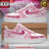 Kansas City Chiefs Tackle Breast Cancer Air Force 1 Running Sneakers Shoes