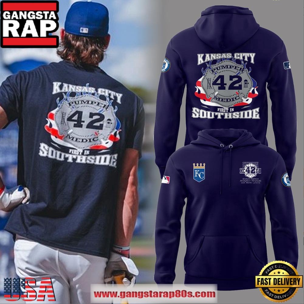 Kansas City Royals Graham Hoffman Memorial KCFD Special Edition Unisex Hoodie
