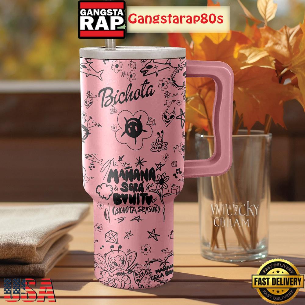 Karol G Bichota Manana Sera Bonito Tumbler Cup 40oz Karol G Bichota Manana Sera Bonito Tumbler Cup 40oz
