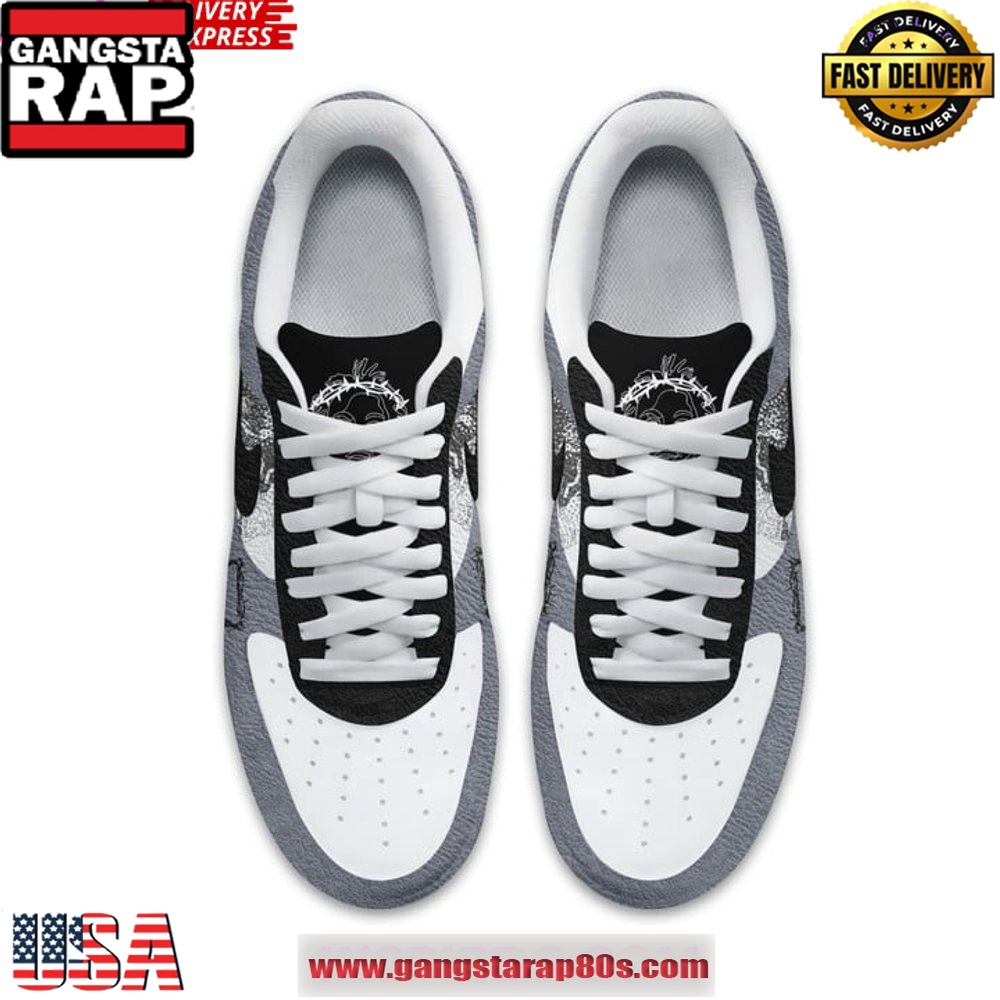 Kendrick Lamar Limited Edition Air Force 1 Running Sneakers Shoes Kendrick Lamar Limited Edition Air Force 1 Running Sneakers Shoes