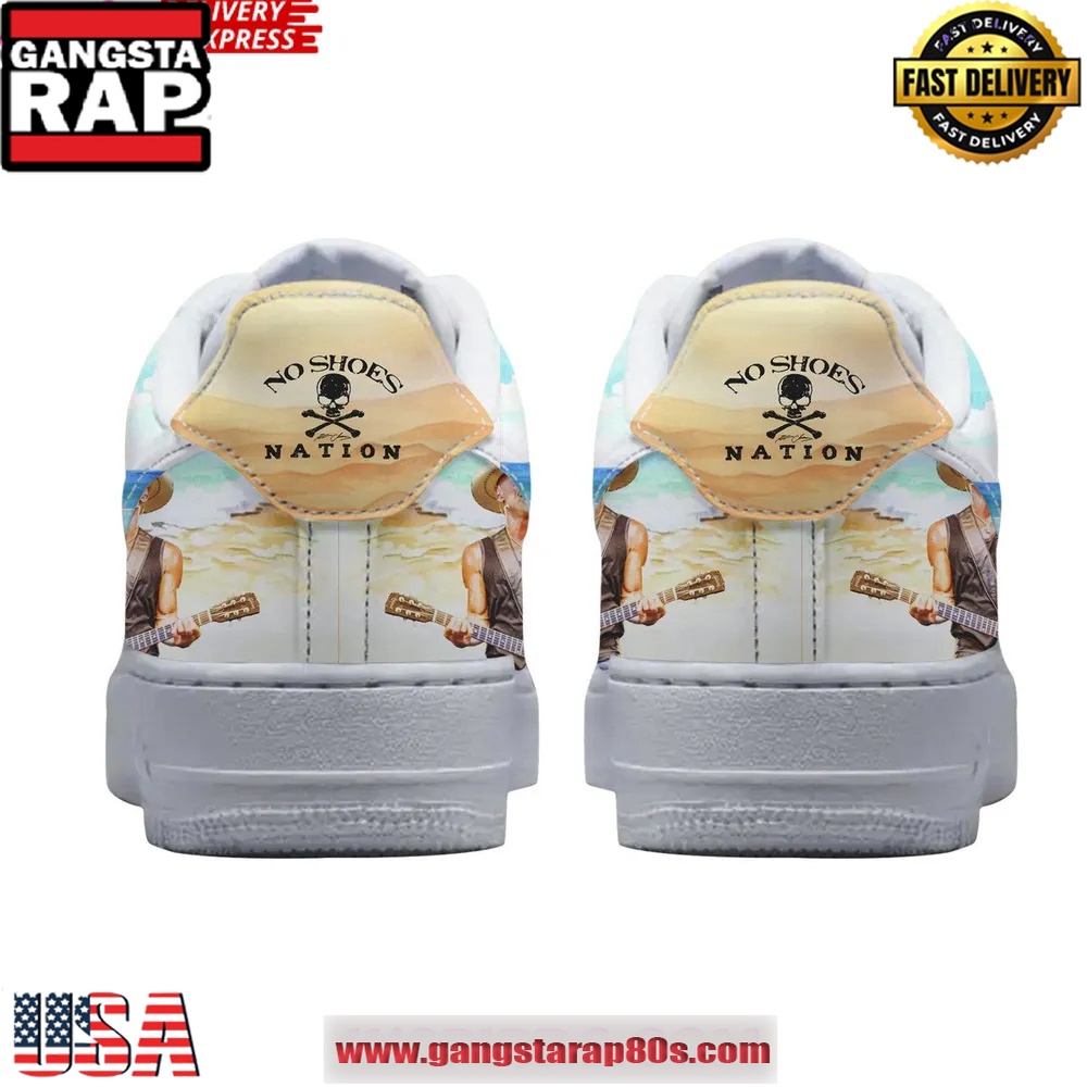 Kenny Chesney Island Vibes Limited Edition Air Force 1 Running Sneakers Shoes Kenny Chesney Island Vibes Limited Edition Air Force 1 Running Sneakers Shoes