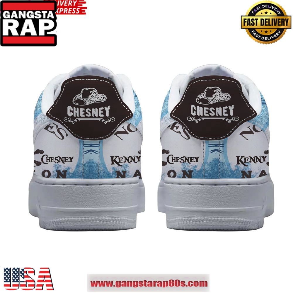 Kenny Chesney Special Edition Air Force 1 Sneakers Shoes Kenny Chesney Special Edition Air Force 1 Sneakers Shoes