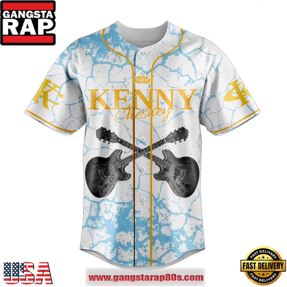 Kenny Chesney Unique Design Baseball Jersey