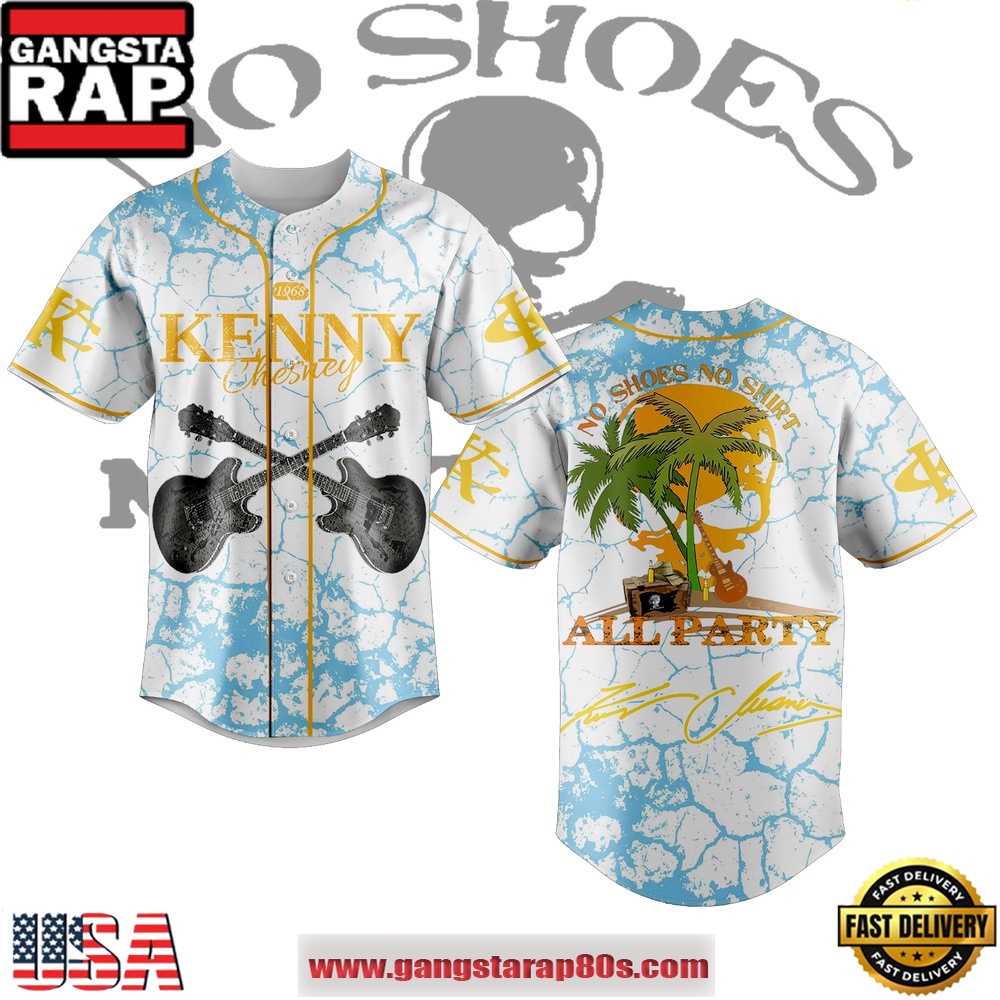 Kenny Chesney Unique Design Baseball Jersey