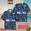 Kentucky Wildcats Solgan Big Blue Nation True Fan Spirit Custom Name Aloha Hawaiian Shirt