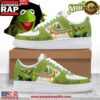 Kermit the Frog Limited Edition Air Force 1 Running Sneakers Shoes 3 Kermit the Frog Limited Edition Air Force 1 Running Sneakers Shoes