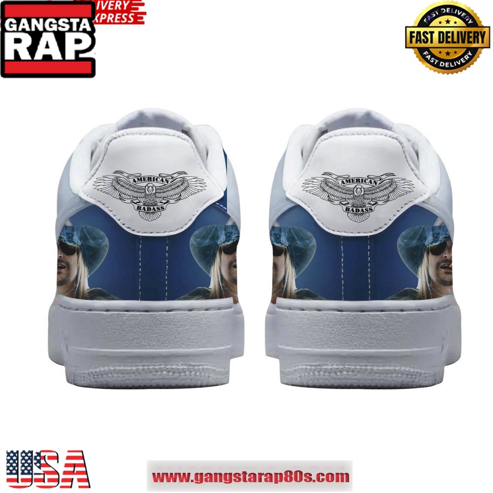 Kid Rock American Badass Air Force 1 Running Sneakers Shoes Kid Rock American Badass Air Force 1 Running Sneakers Shoes