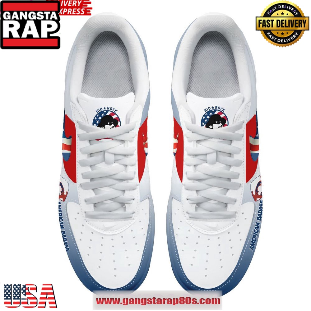 Kid Rock American Badass Air Force 1 Running Sneakers Shoes Kid Rock American Badass Air Force 1 Running Sneakers Shoes