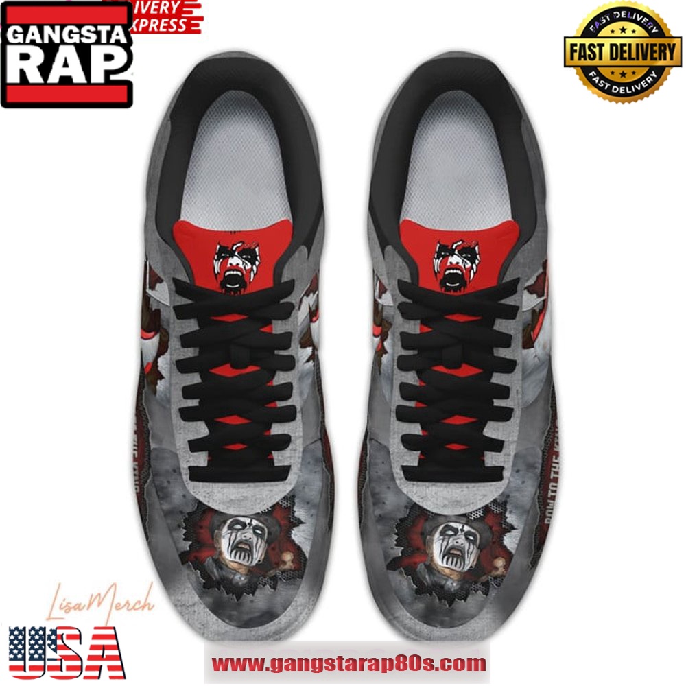 King Diamond Bow to the King Limited Edition Air Force 1 Sneakers Shoes King Diamond Bow to the King Limited Edition Air Force 1 Sneakers Shoes