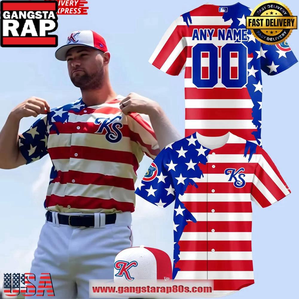 Knoxville Smokies Independence Day 2025 Baseball Jersey