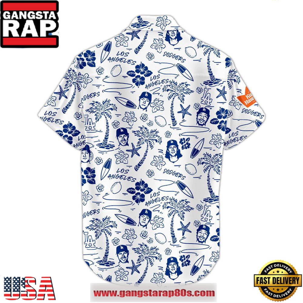 LA Dodgers Hawaiian Night Limited Edition Hot Summer Hawaiian Shirt LA Dodgers Hawaiian Night Limited Edition Hot Summer Hawaiian Shirt