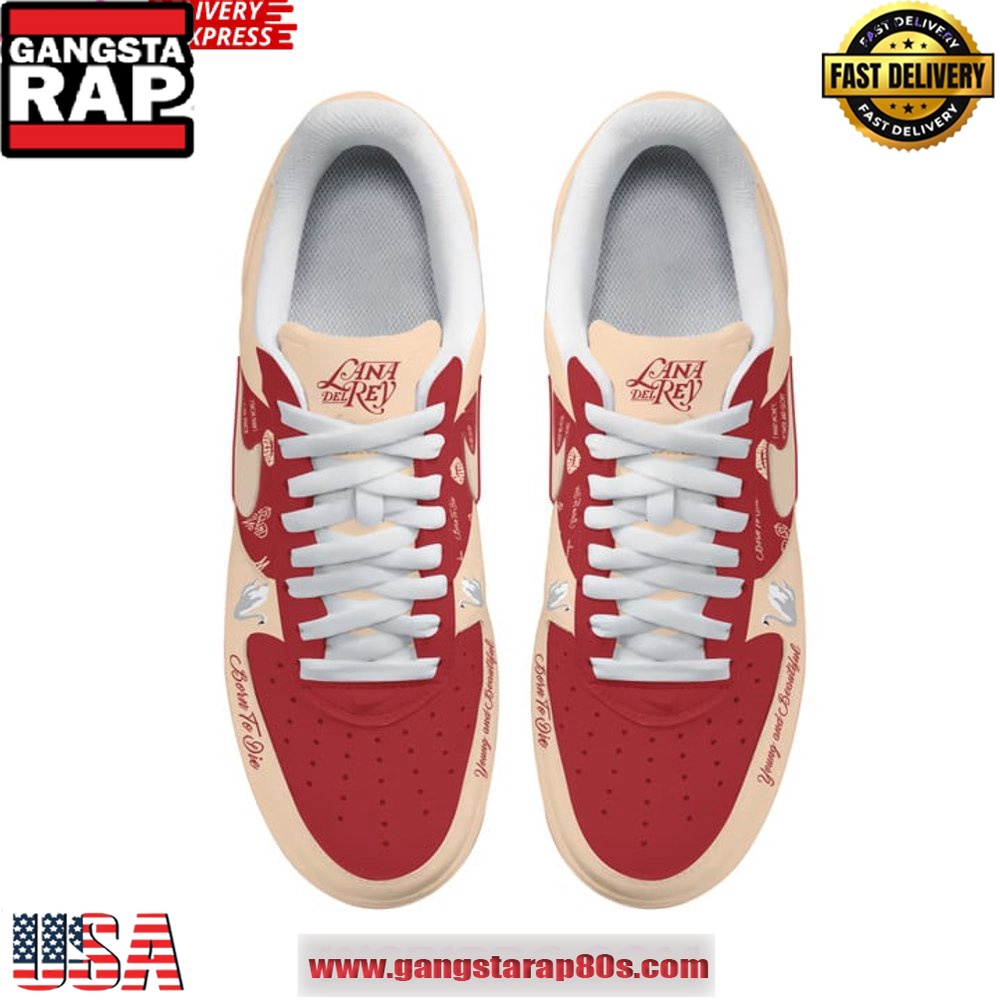 Lana Del Rey x Limited Edition Air Force 1 Sneakers Shoes Lana Del Rey x Limited Edition Air Force 1 Sneakers Shoes