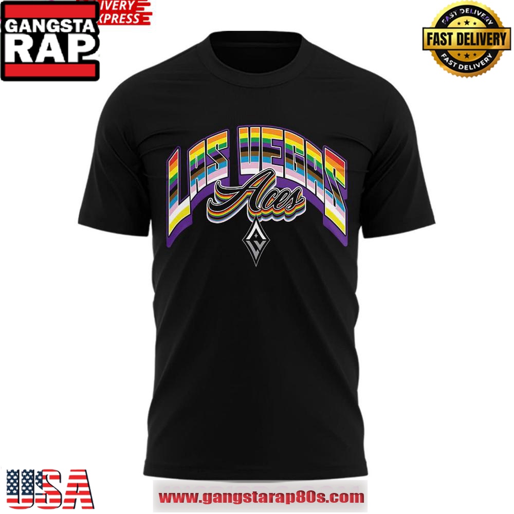 Las Vegas Aces Love Pride Night 2025 T-Shirt