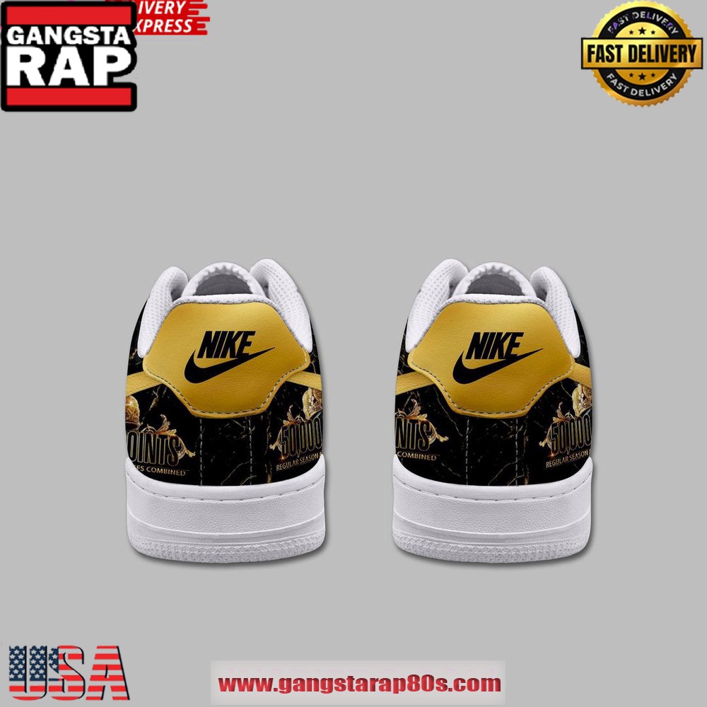 LeBron James 50,000 Points Limited Air Force 1 Running Sneakers Shoes LeBron James 50,000 Points Limited Air Force 1 Running Sneakers Shoes