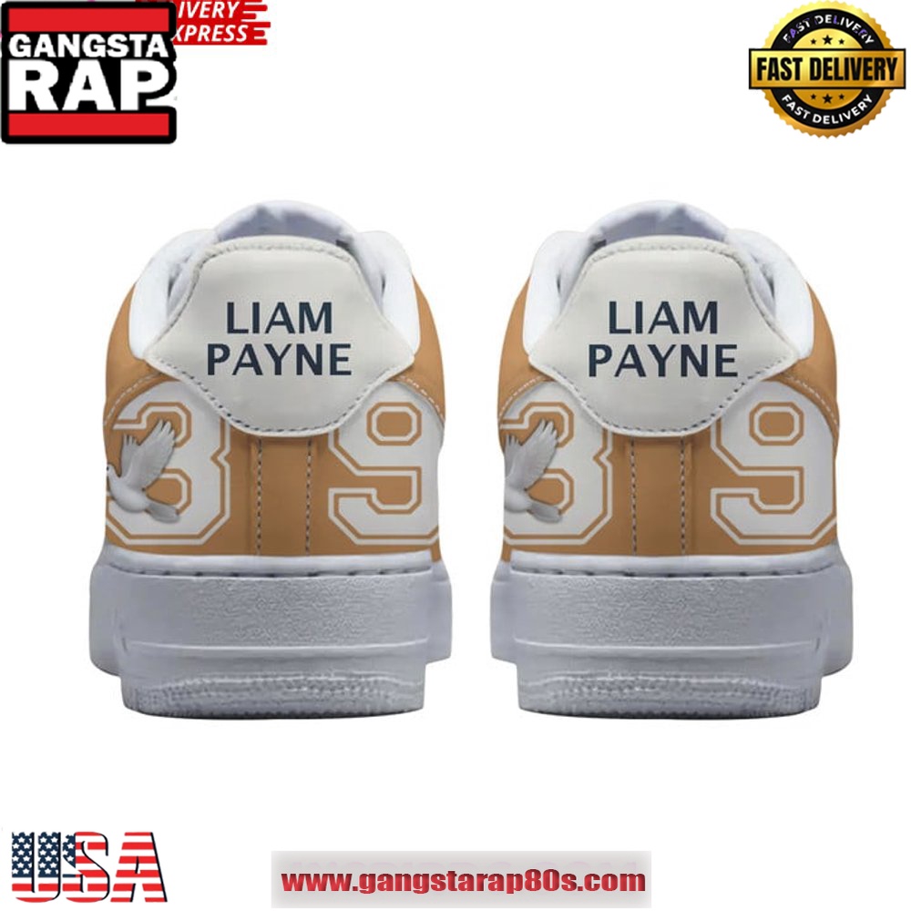 Liam Payne Limited Edition Air Force 1 Sneakers Shoes Liam Payne Limited Edition Air Force 1 Sneakers Shoes
