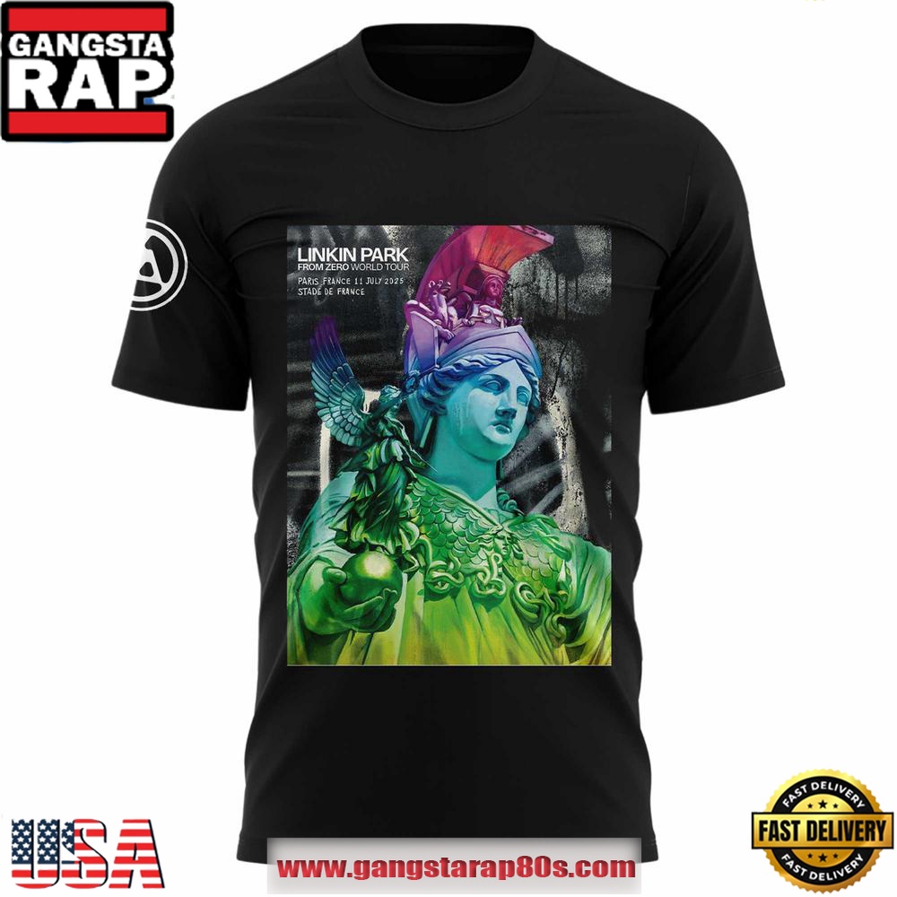 Linkin Park From Zero World Tour Stade de France Unisex T Shirt