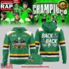 London Knights OHL Back-to-Back Champions 2024 - 2025 Green Unisex Hoodie 6 London Knights OHL Back-to-Back Champions 2024 - 2025 Green Unisex Hoodie