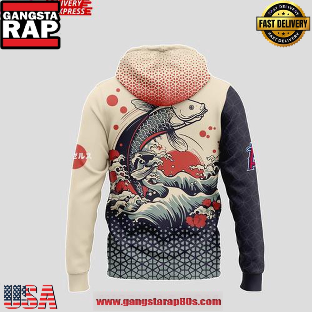 Los Angeles Angels Japanese Heritage Night 2025 Unisex Hoodie Los Angeles Angels Japanese Heritage Night 2025 Unisex Hoodie
