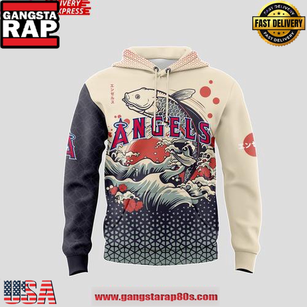 Los Angeles Angels Japanese Heritage Night 2025 Unisex Hoodie