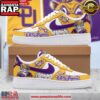 LSU Tigers Pride Limited Edition Air Force 1 Running Sneakers Shoes 6 LSU Tigers Pride Limited Edition Nike Air Force 1 Running Sneakers Shoes