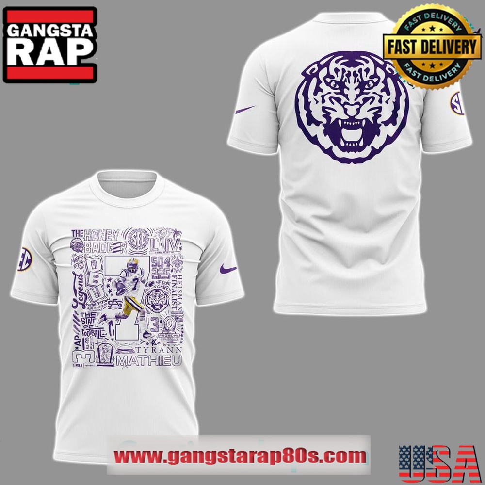 LSU Tigers x The Honey Badger 2025 Special T Shirt