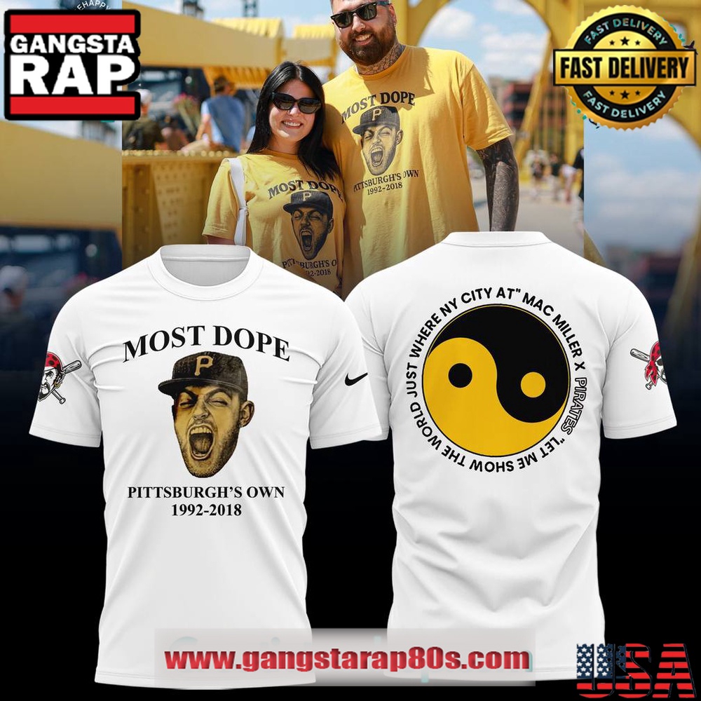 Mac Miller x Pittsburgh Most Own Limited Edition T Shirt